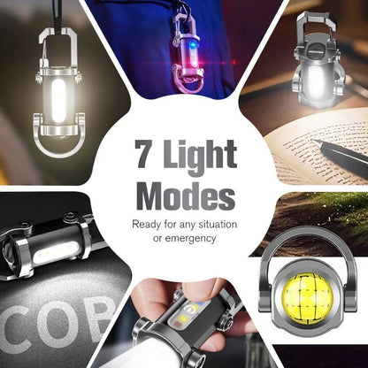 🔥The "Pocket Sun" - 7-Mode Clip-On Light & Emergency Power