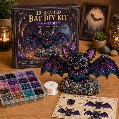 🧵From Tiny Beads to “I Made This!” — Create 4 Adorable 3D Animals at Home