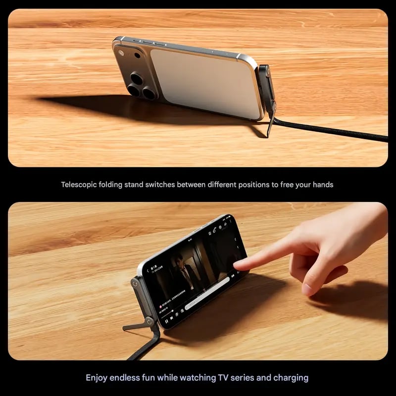 🔥 The 2-in-1 Charging Cable With a Hidden Stand ⚡📱 — Game-Changing Convenience