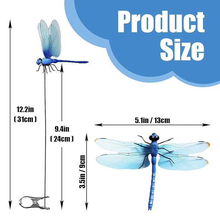 Chemical-Free Dragonfly Bug Repellent Clip