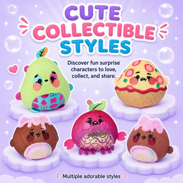 🔮Mystery Surprise Plush Jar – Add Water to Reveal a Magical Transforming Plush Toy, Ages 5+