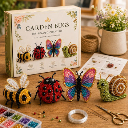 🧵From Tiny Beads to “I Made This!” — Create 4 Adorable 3D Animals at Home