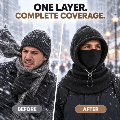 3-in-1 Winter Fleece Balaclava Hood 🧣❄️ Complete Winter Coverage from Head to Neck (📦 Free Shipping on 2+)