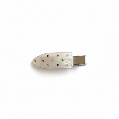 Sparkling Acetate Non-Marking Hair Clip
