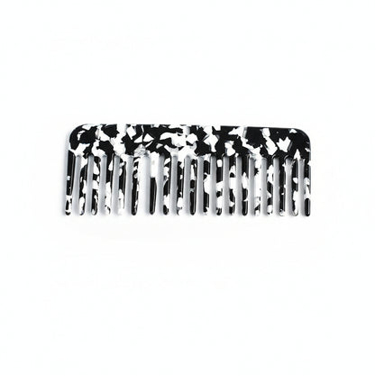 The Luxury Marble Acetate Comb