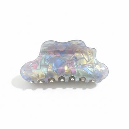Iridescent Mermaid Cloud Hair Claw Clip