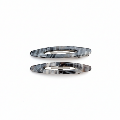 Artisanal Acetate & Metal Side Clips