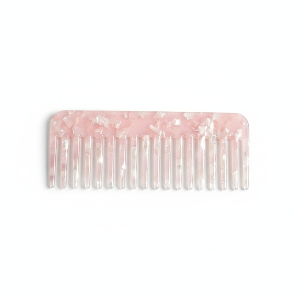 The Luxury Marble Acetate Comb