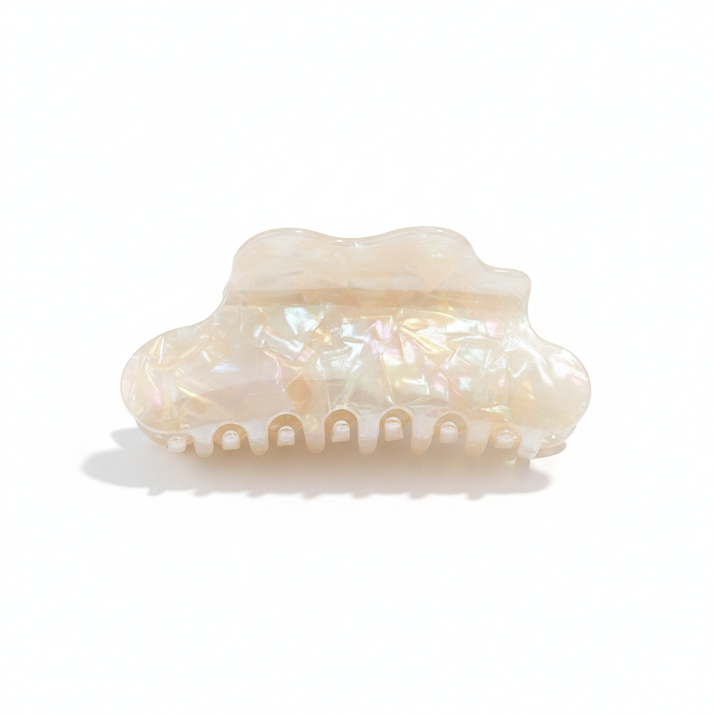 Iridescent Mermaid Cloud Hair Claw Clip