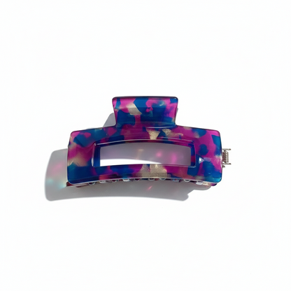 Premium Acetate Geometric Hair Claw Clip