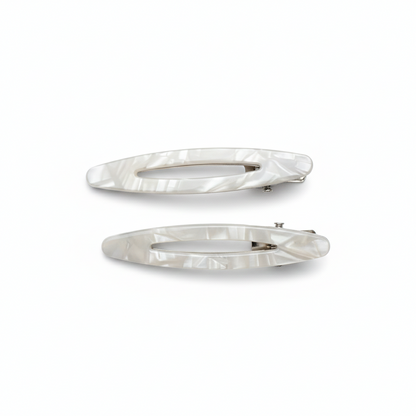 Artisanal Acetate & Metal Side Clips