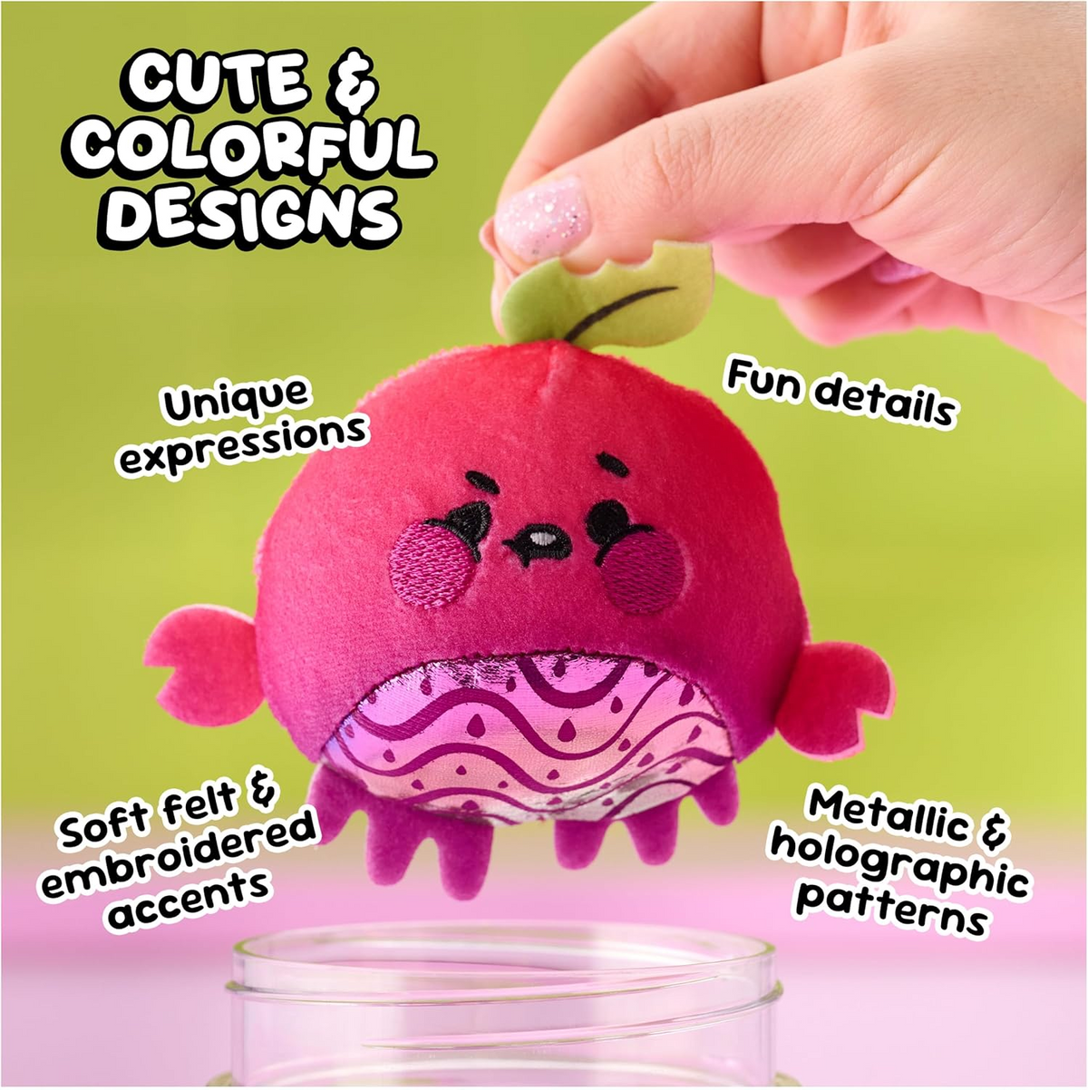 🔮Mystery Surprise Plush Jar – Add Water to Reveal a Magical Transforming Plush Toy, Ages 5+