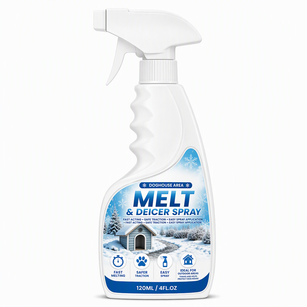 Outdoor Ice Melt Spray — Fast De-Icing for Steps & Walkways